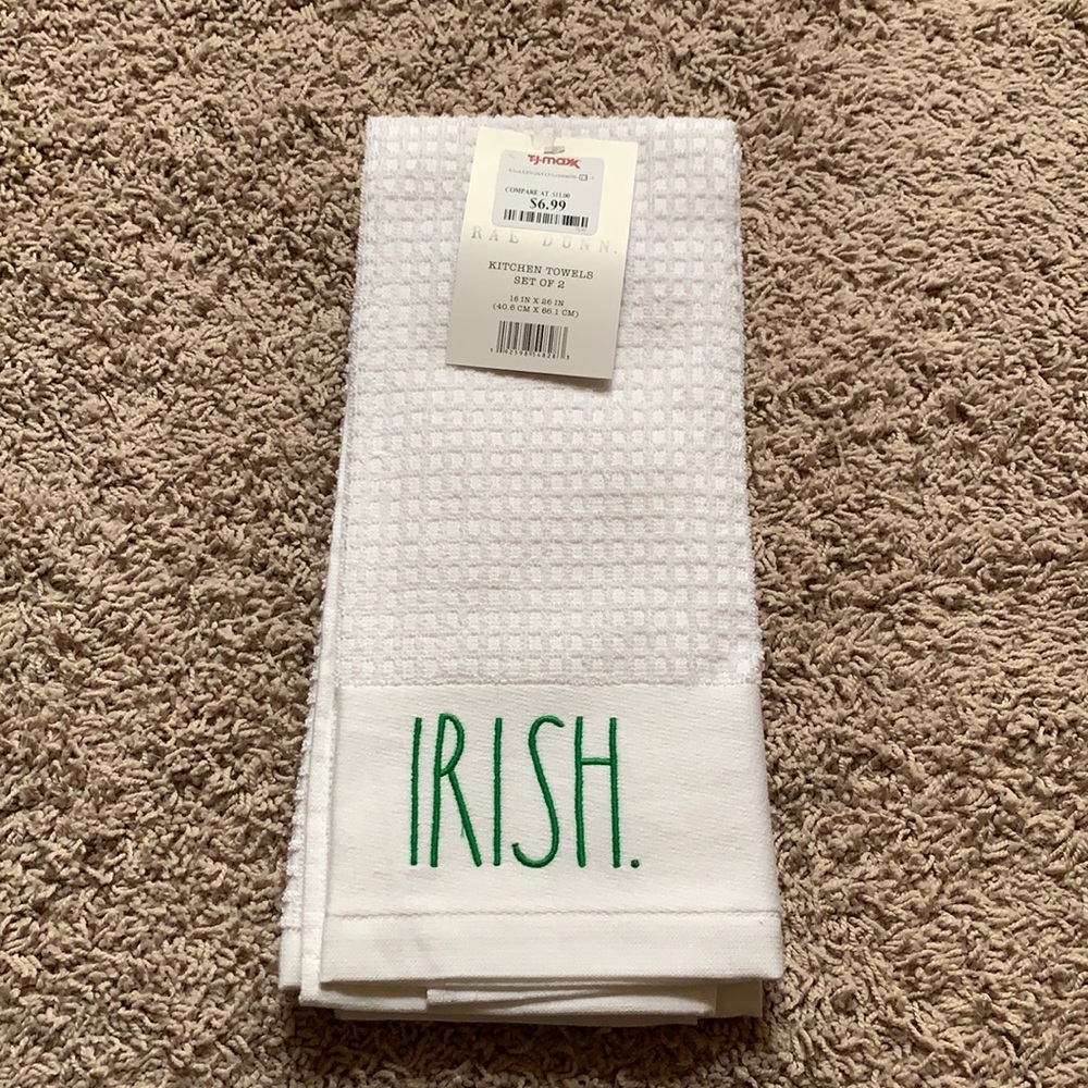 Rae Dunn kitchen towels